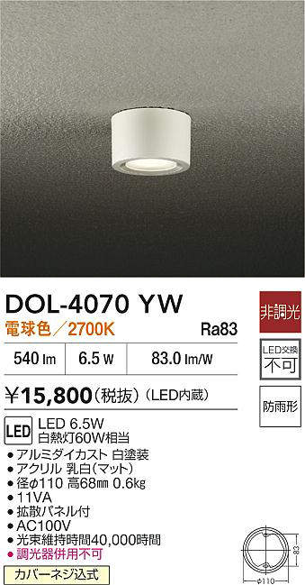 dol4070yw