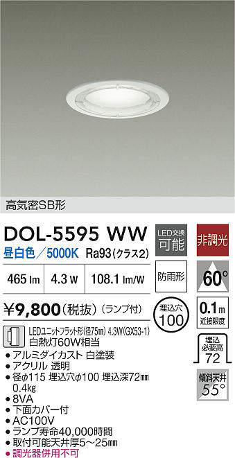 dol5595ww