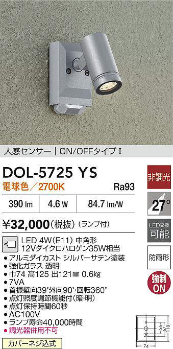 dol5725ys