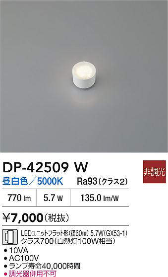 dp42509w