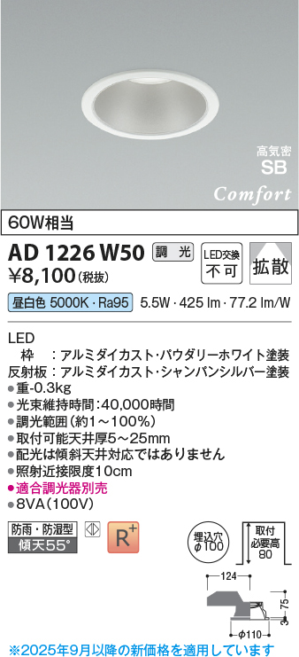 ad1226w50