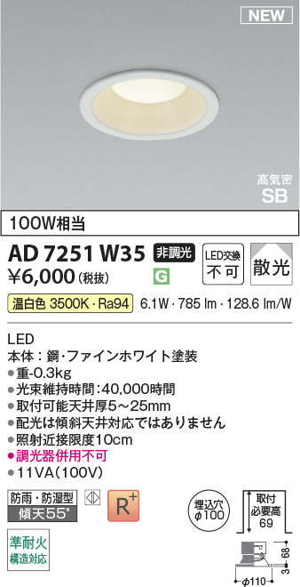ad7251w35