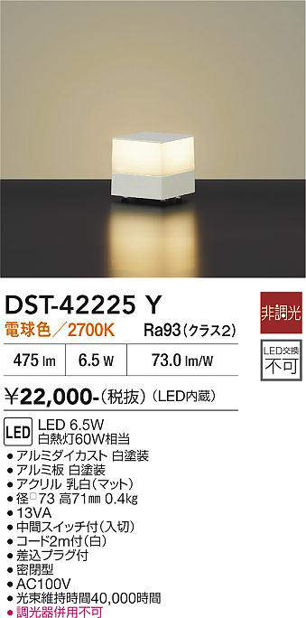 dst42225y