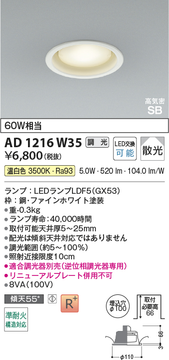 ad1216w35