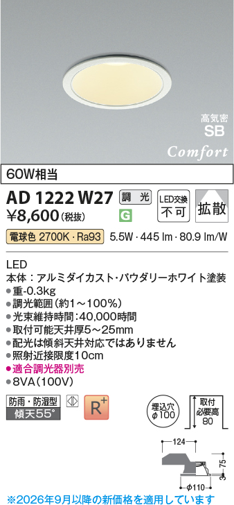 ad1222w27