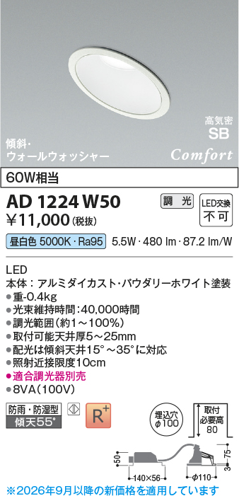 ad1224w50