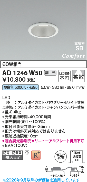 ad1246w50