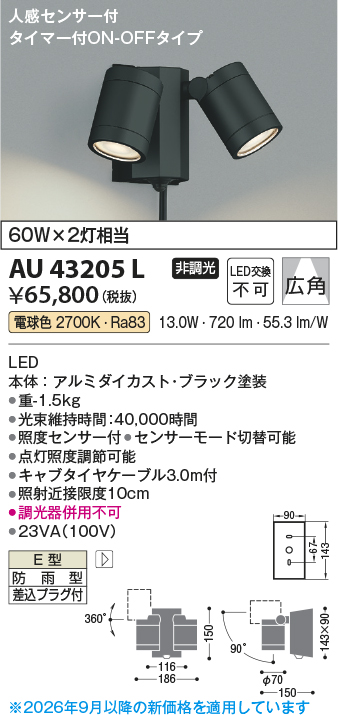au43205l