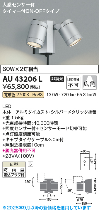au43206l
